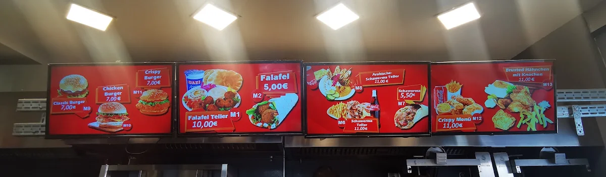 Speisekarte, Crispy & More