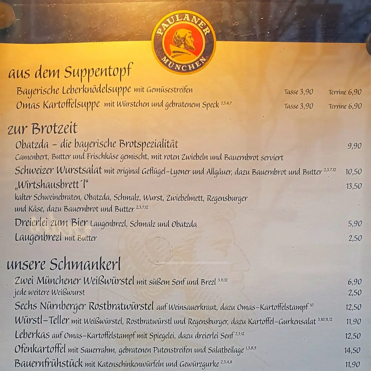 Speisekarte photo 6