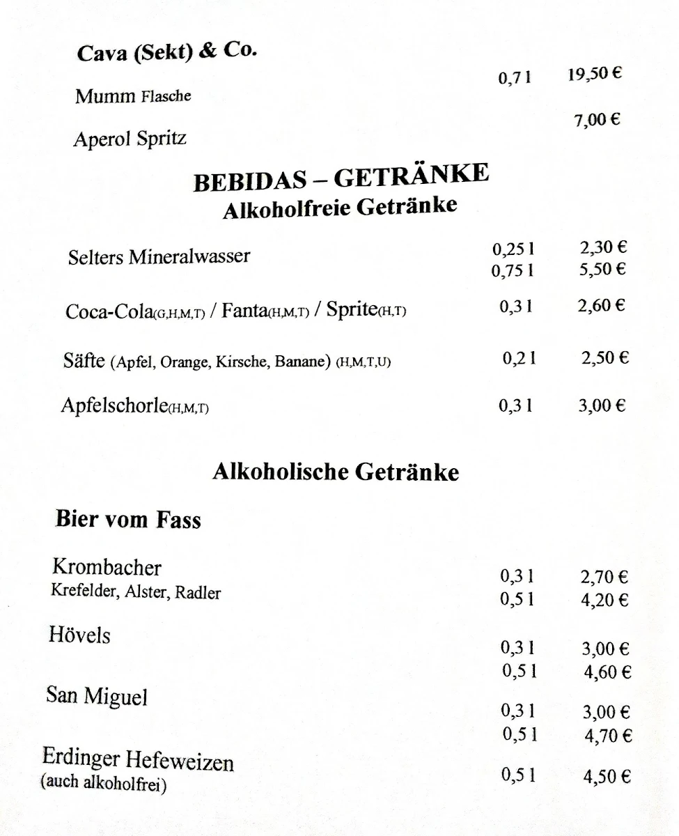 Speisekarte photo 4