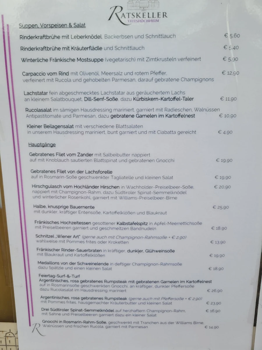 Speisekarte photo 5