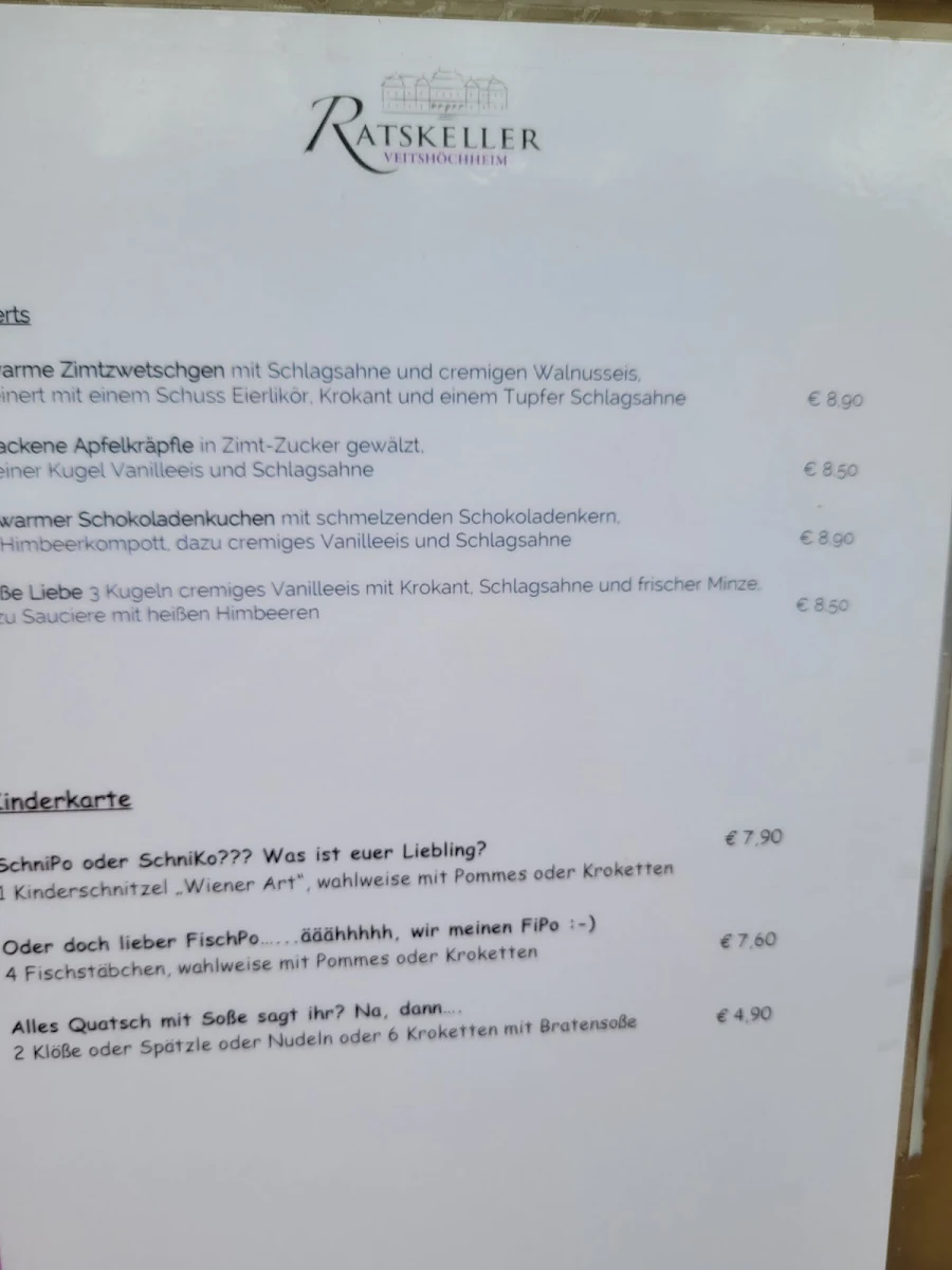 Speisekarte photo 8