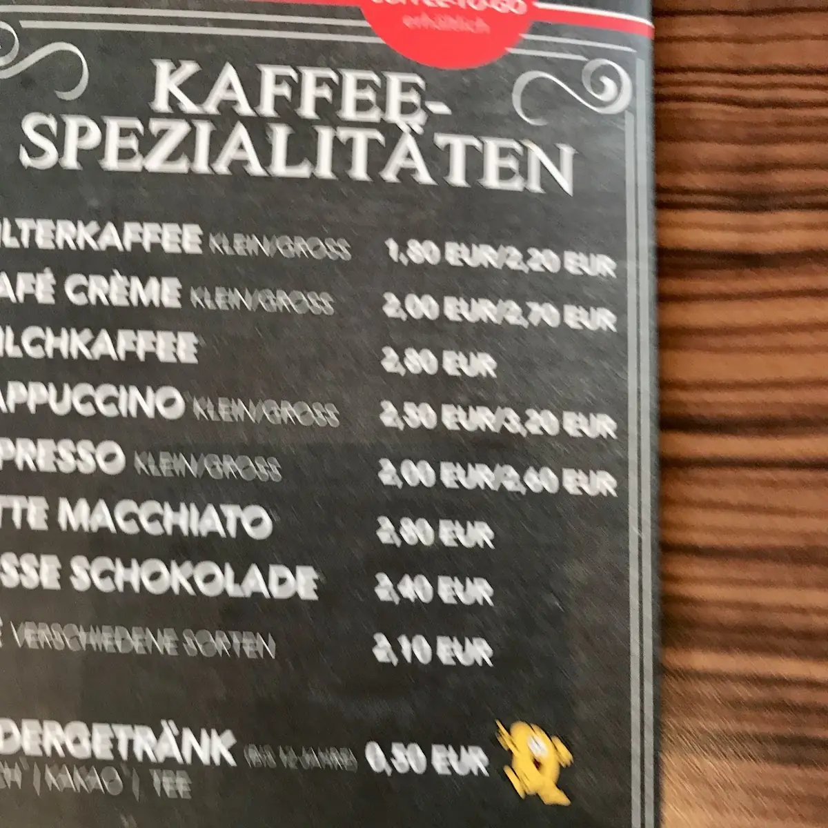 Speisekarte photo 5