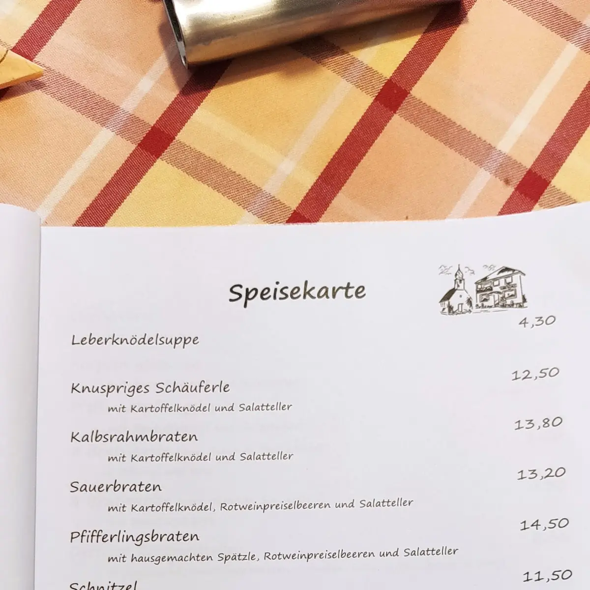 Speisekarte photo 2