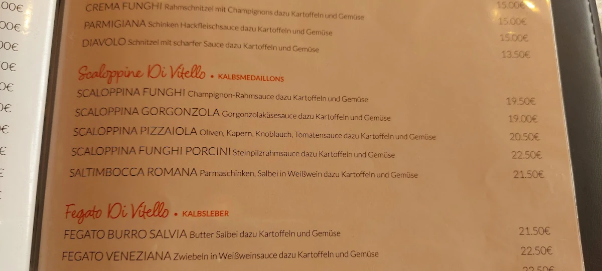 Speisekarte photo 1