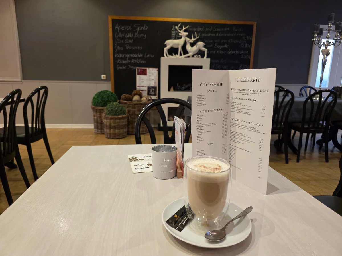 Speisekarte, Café Neumann
