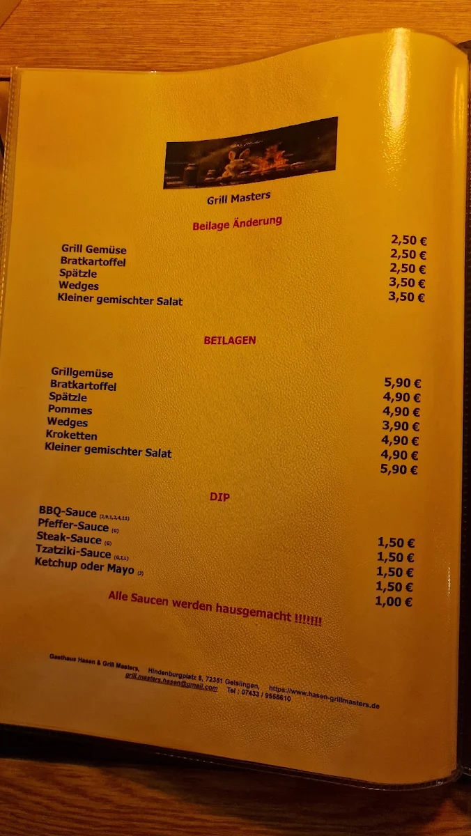 Speisekarte photo 2
