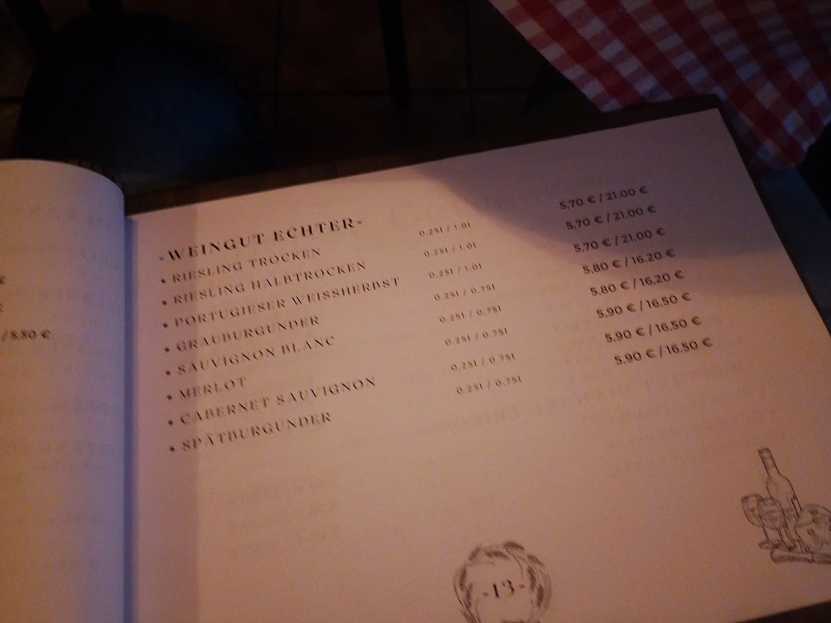 Speisekarte photo 1