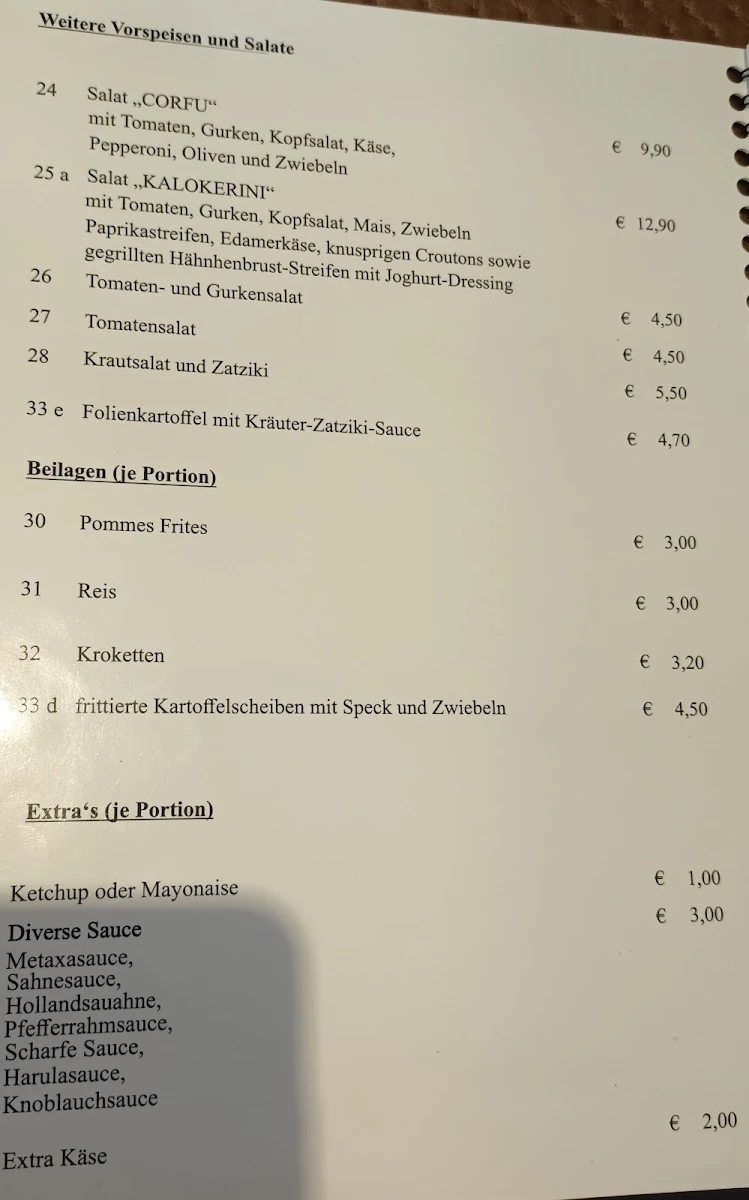 Speisekarte photo 3