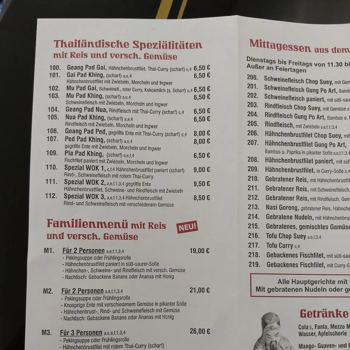 Speisekarte photo 6