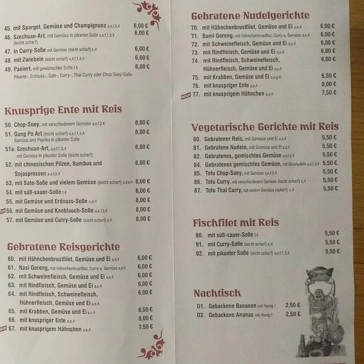 Speisekarte photo 7