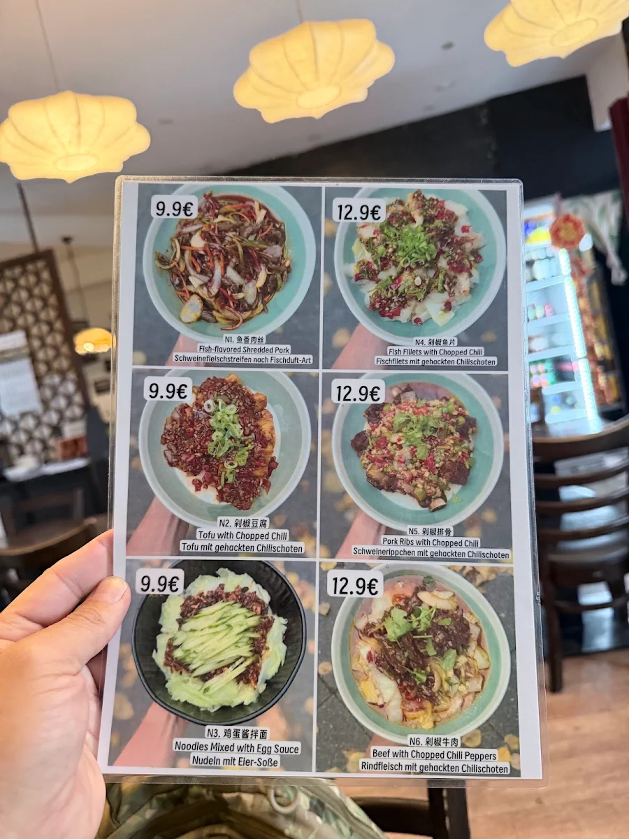 Speisekarte, Shaniu’s House of Noodles