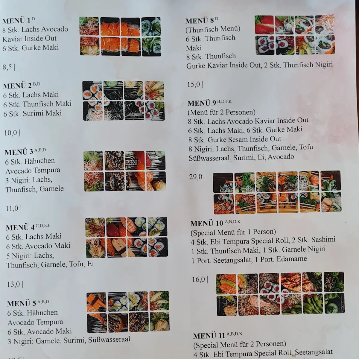 Speisekarte photo 2