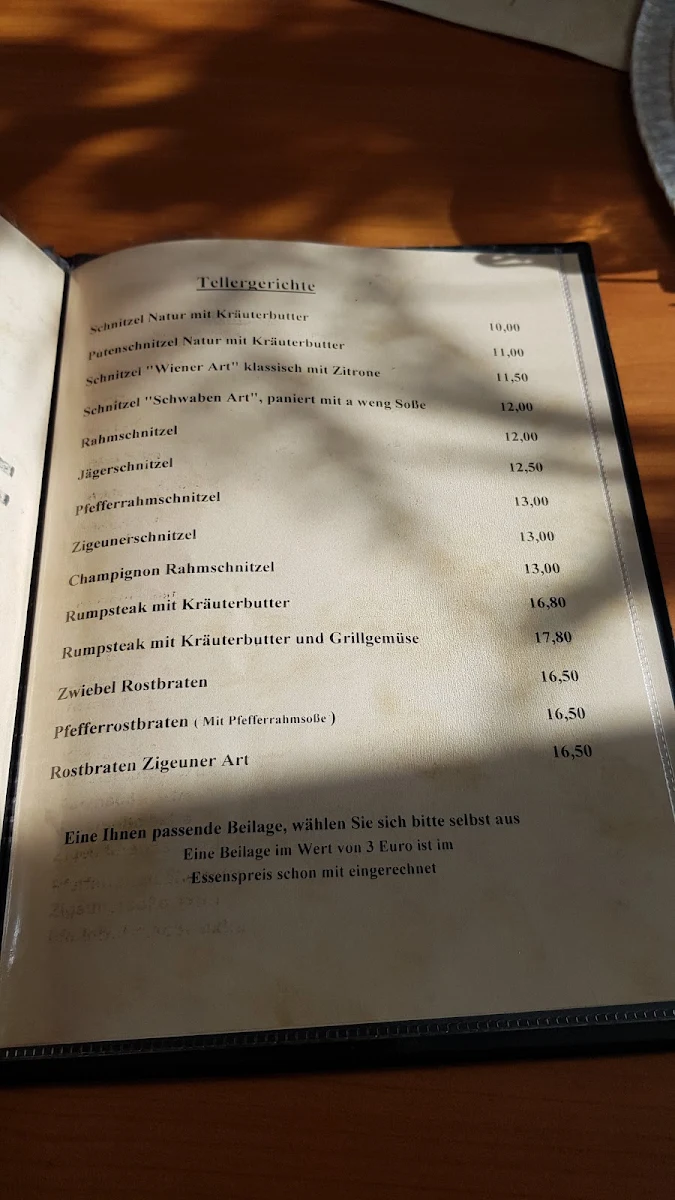 Speisekarte photo 3