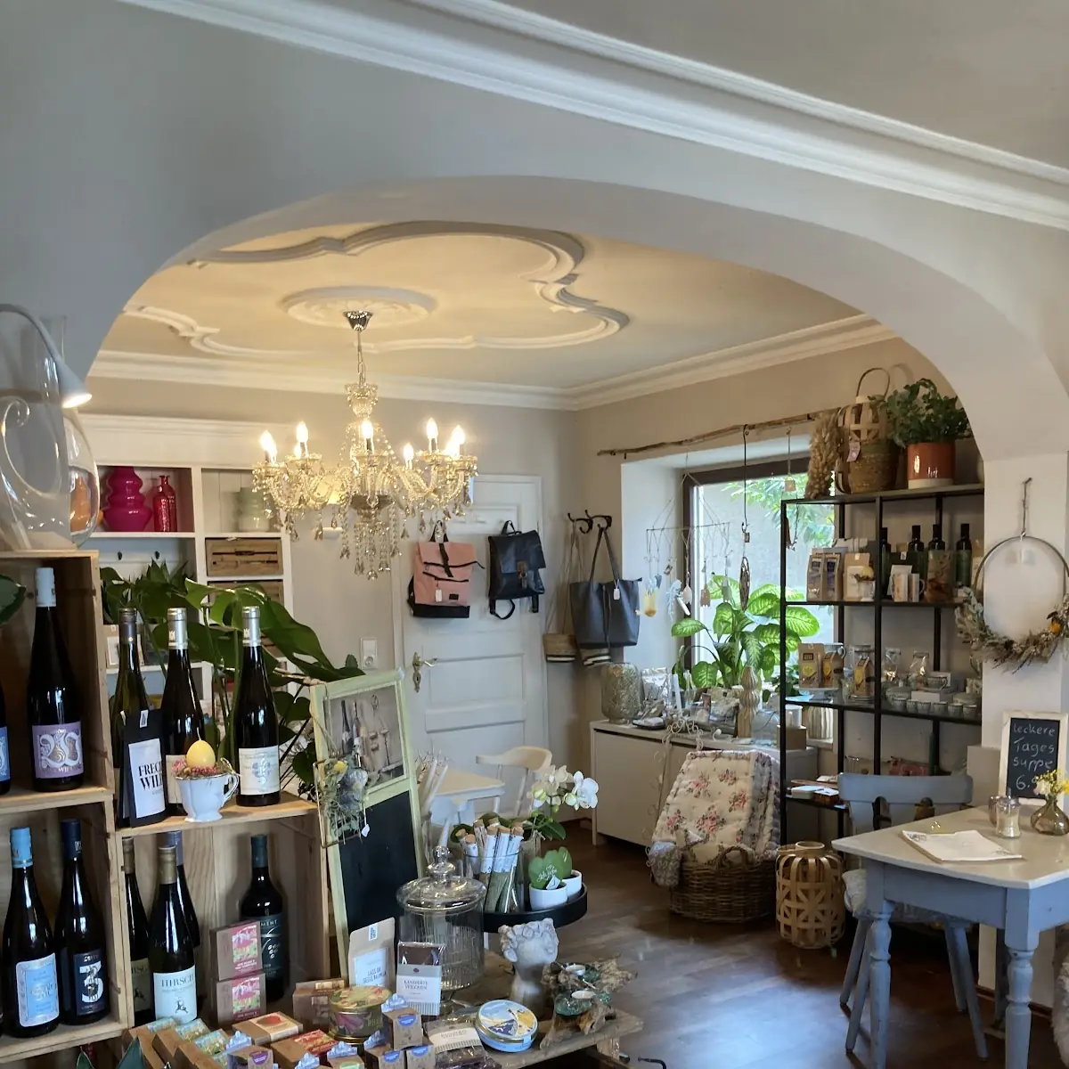 Atmosphäre, Blumen-Café LaFleur