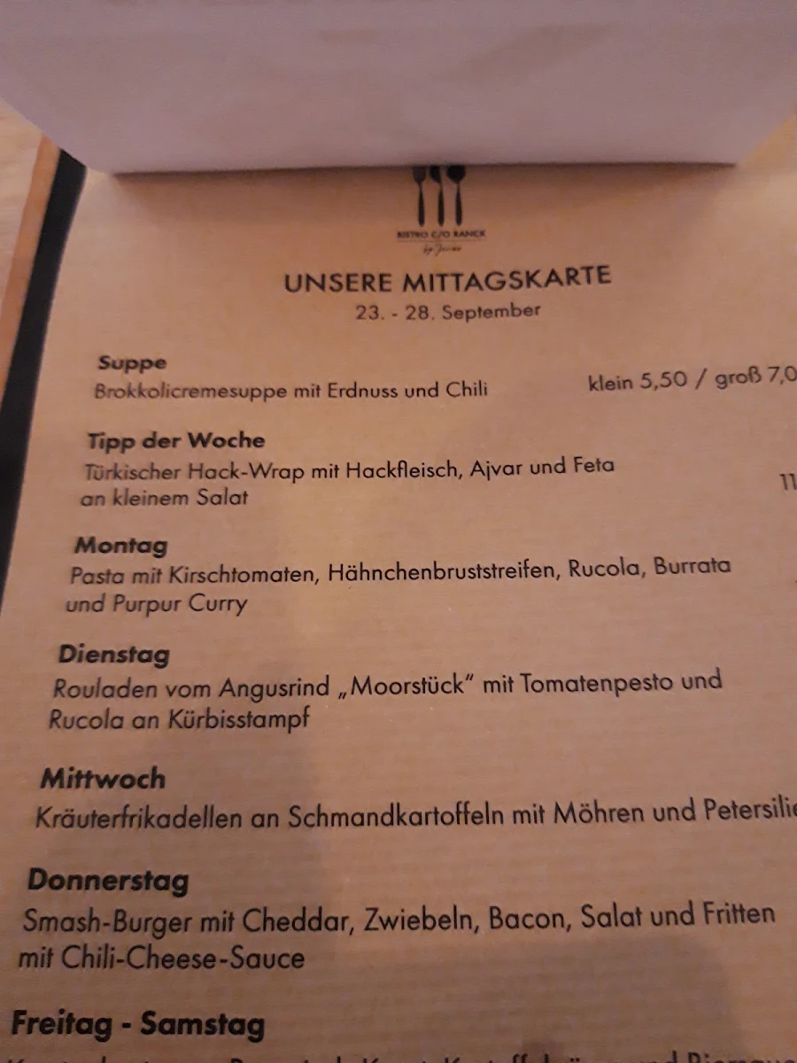 Speisekarte photo 1
