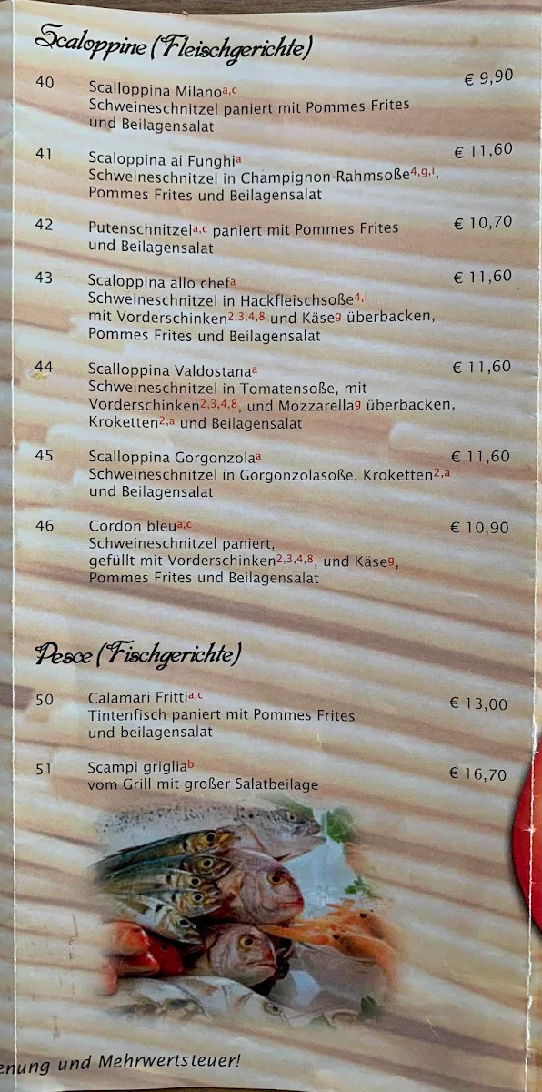 Speisekarte photo 1