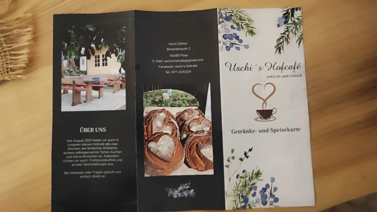 Speisekarte, Uschi's Hofcafe