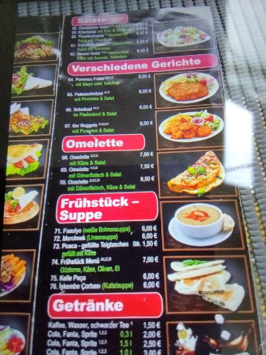 Speisekarte photo 5