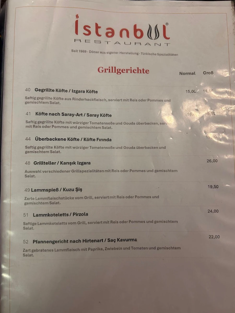 Speisekarte photo 1