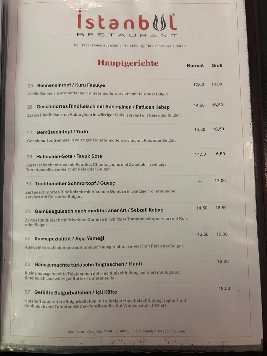 Speisekarte photo 2