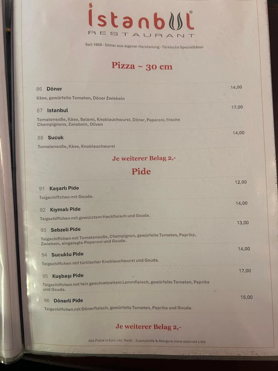 Speisekarte photo 3