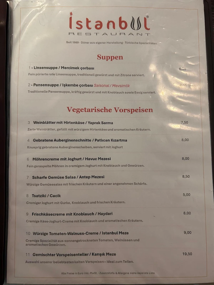 Speisekarte photo 4