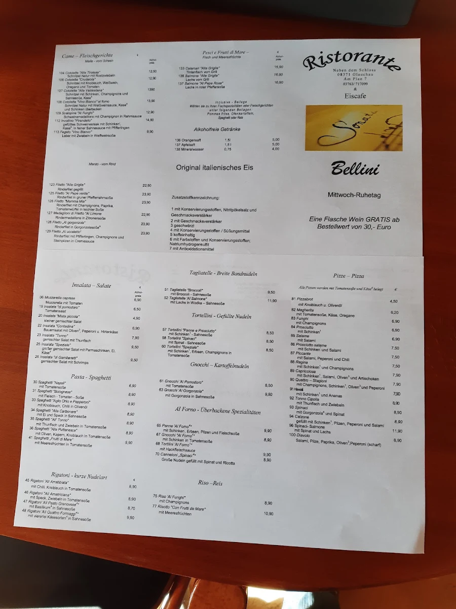 Speisekarte photo 1