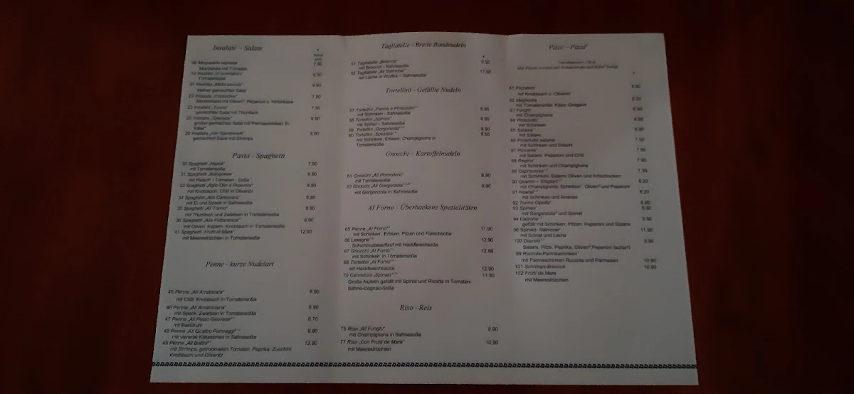 Speisekarte photo 3