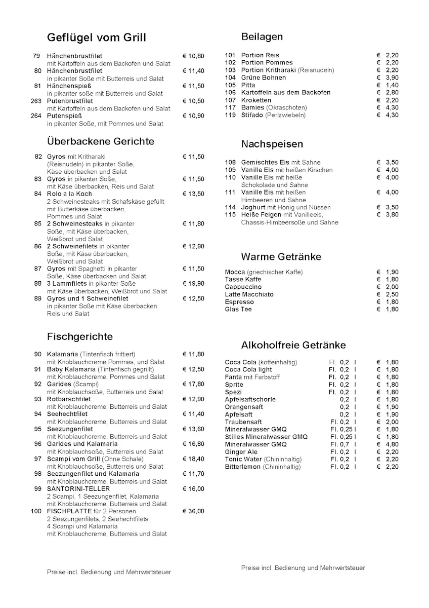 Speisekarte photo 3