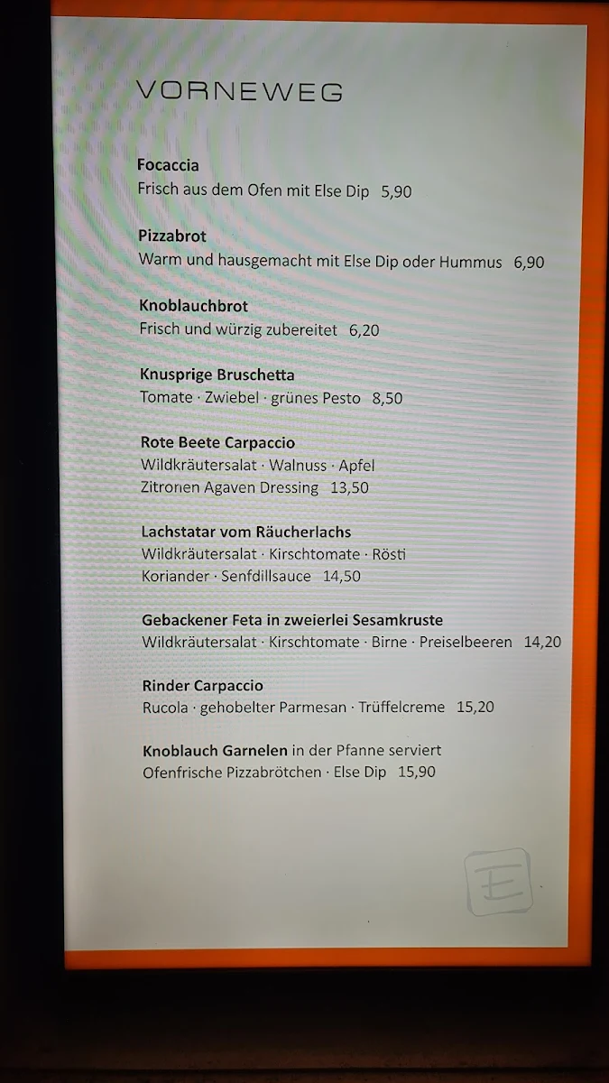 Speisekarte photo 9
