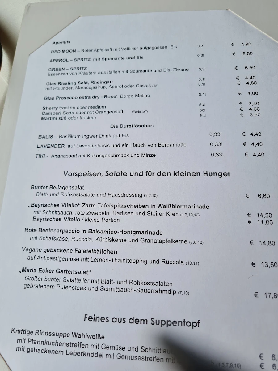 Speisekarte photo 9