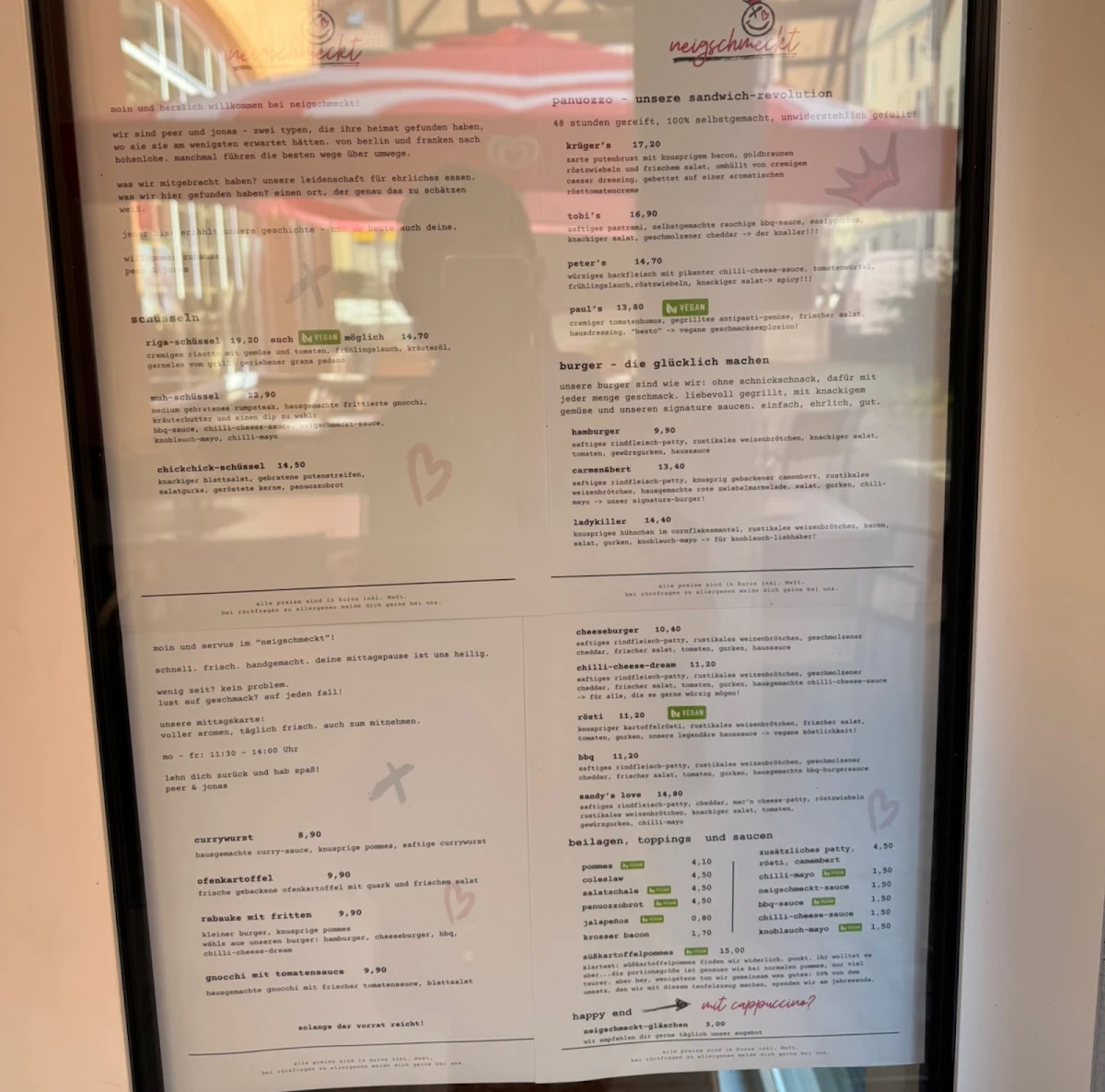 Speisekarte photo 1
