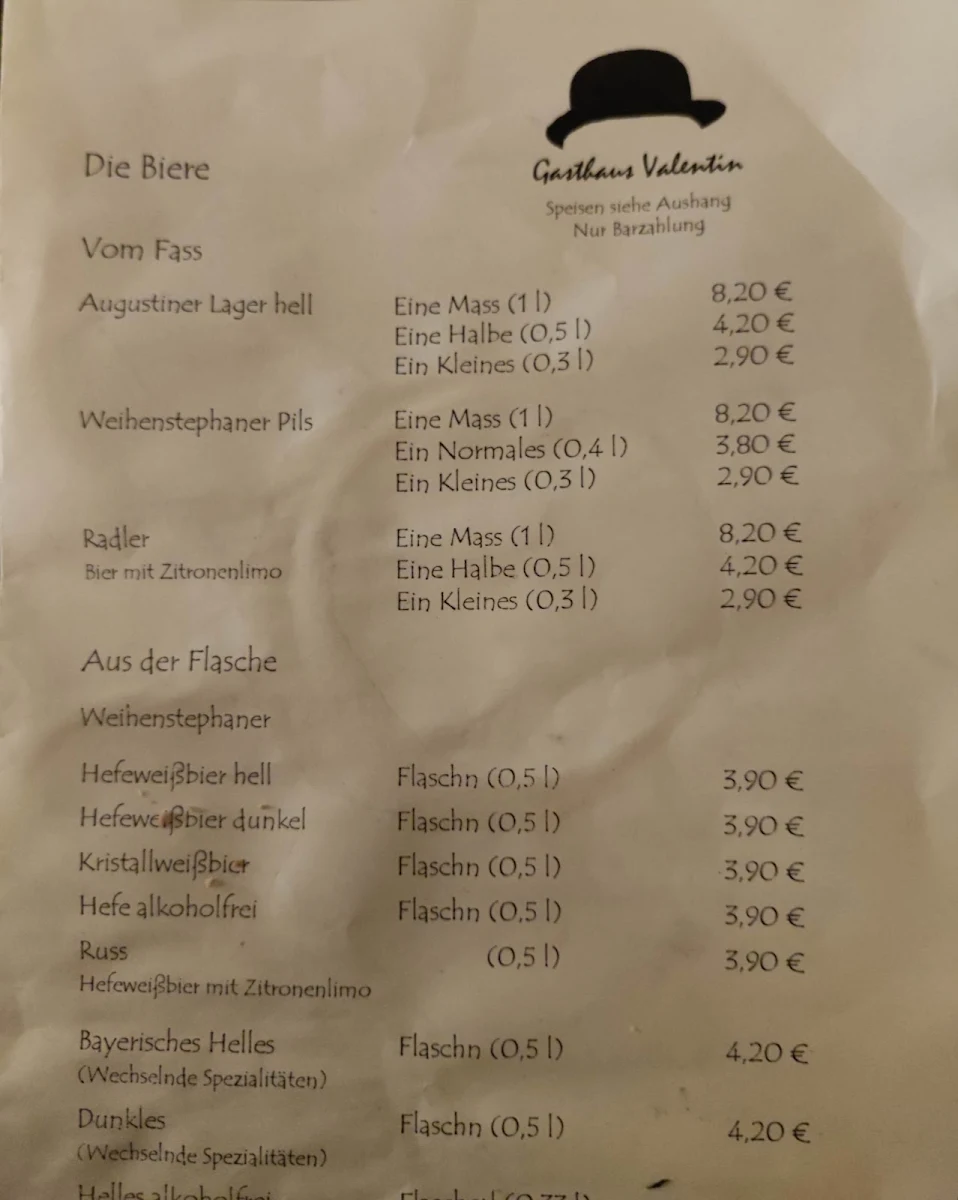 Speisekarte photo 1