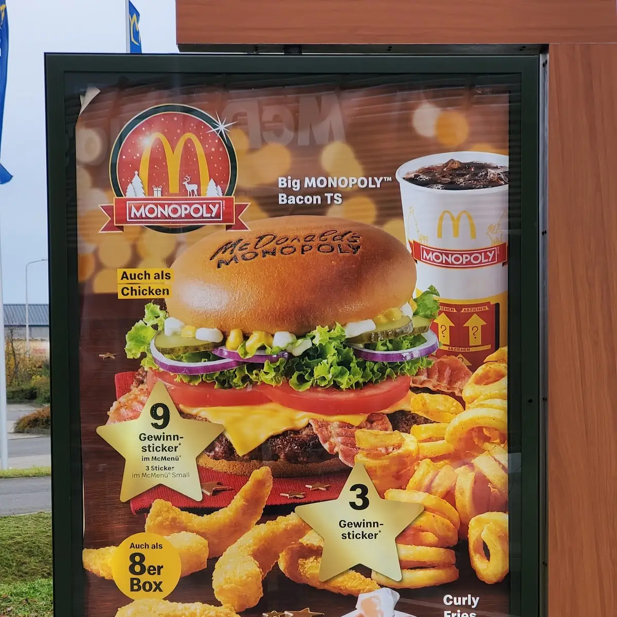 Speisekarte, McDonald's