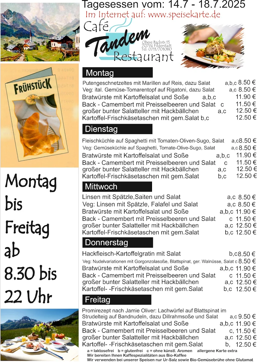 Speisekarte photo 1