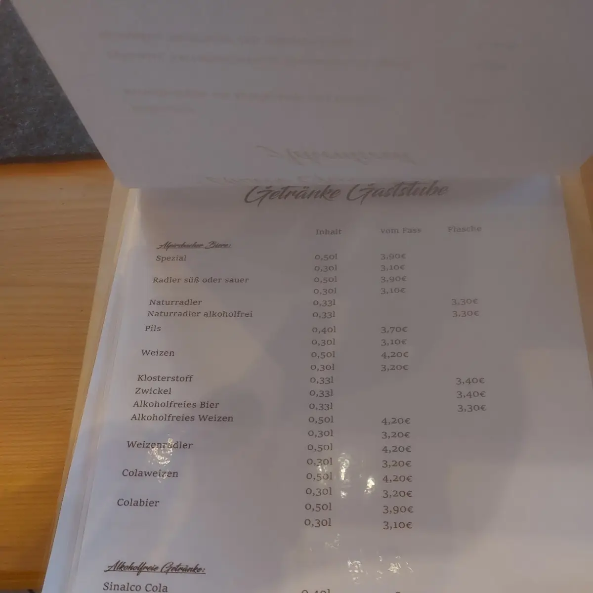 Speisekarte photo 10