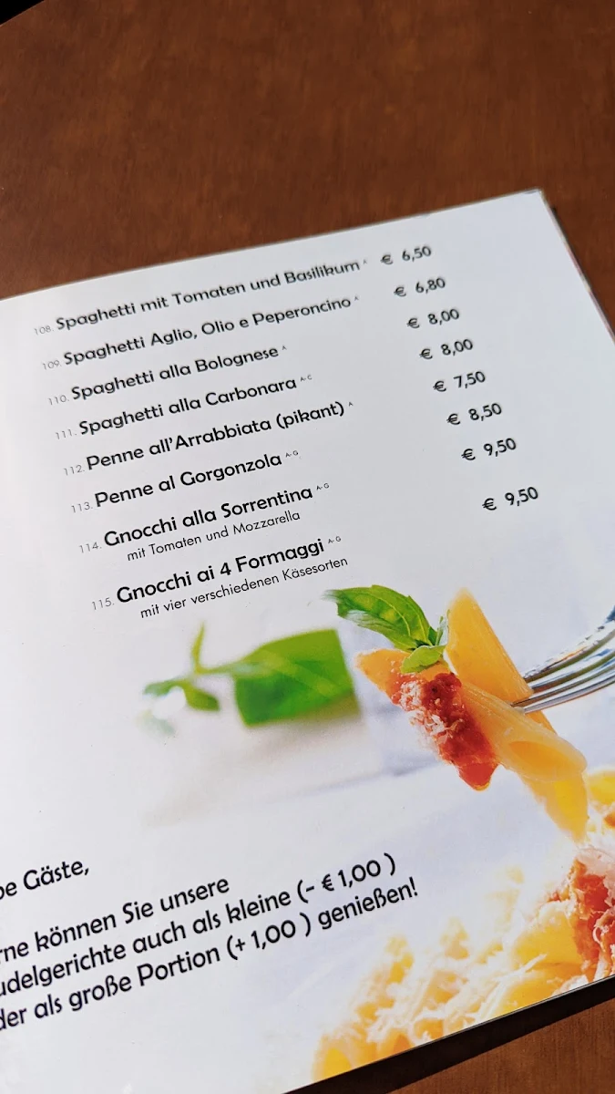 Speisekarte photo 1