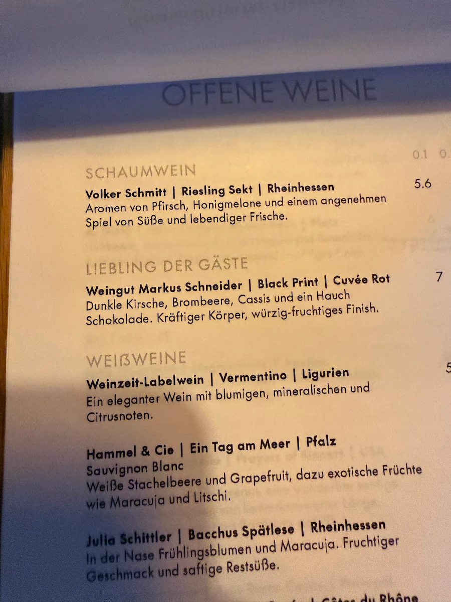 Speisekarte photo 1