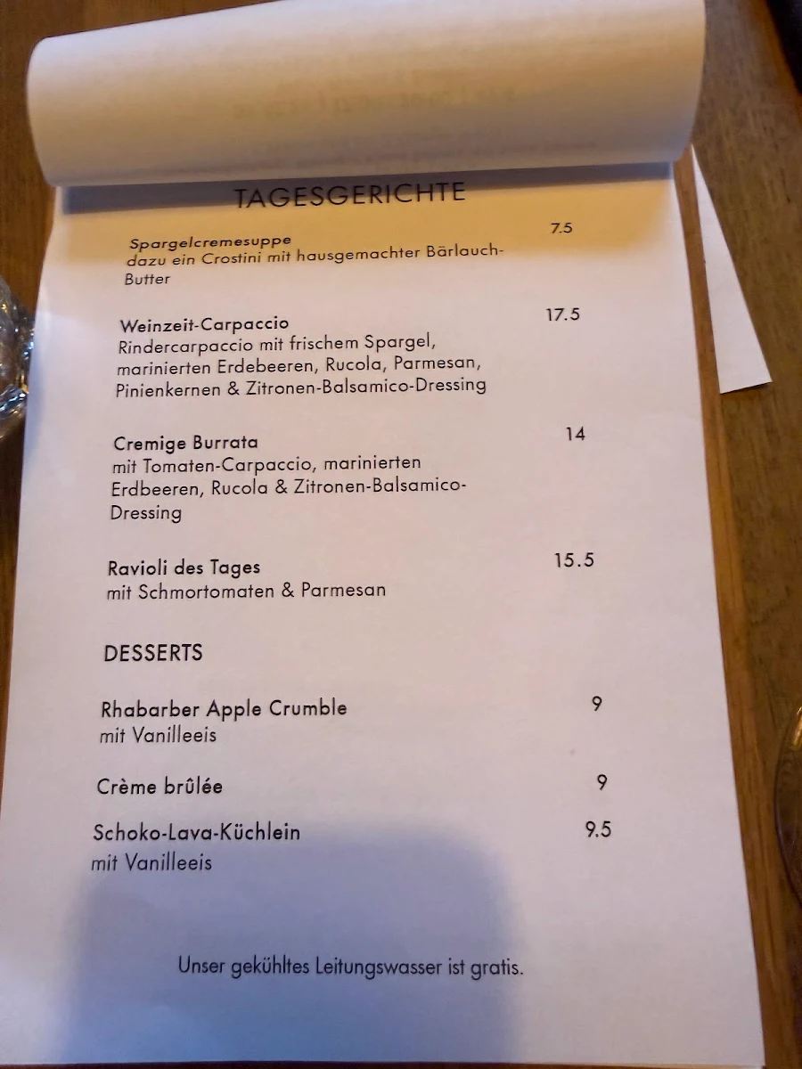 Speisekarte photo 2