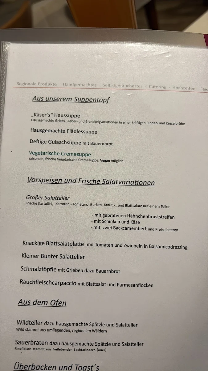 Speisekarte photo 3