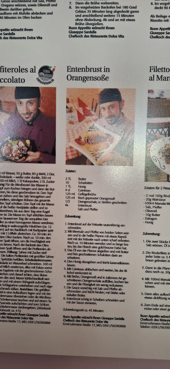 Speisekarte photo 6
