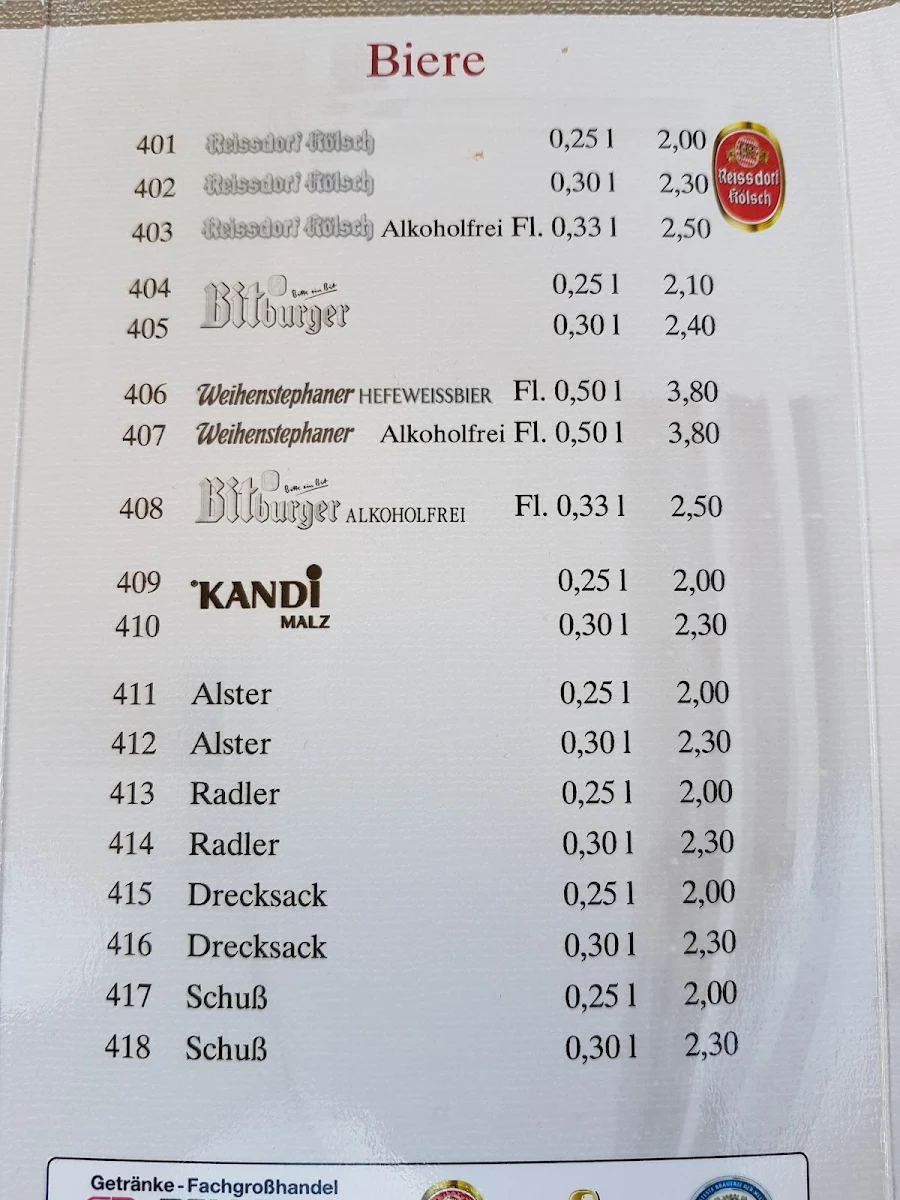 Speisekarte photo 2