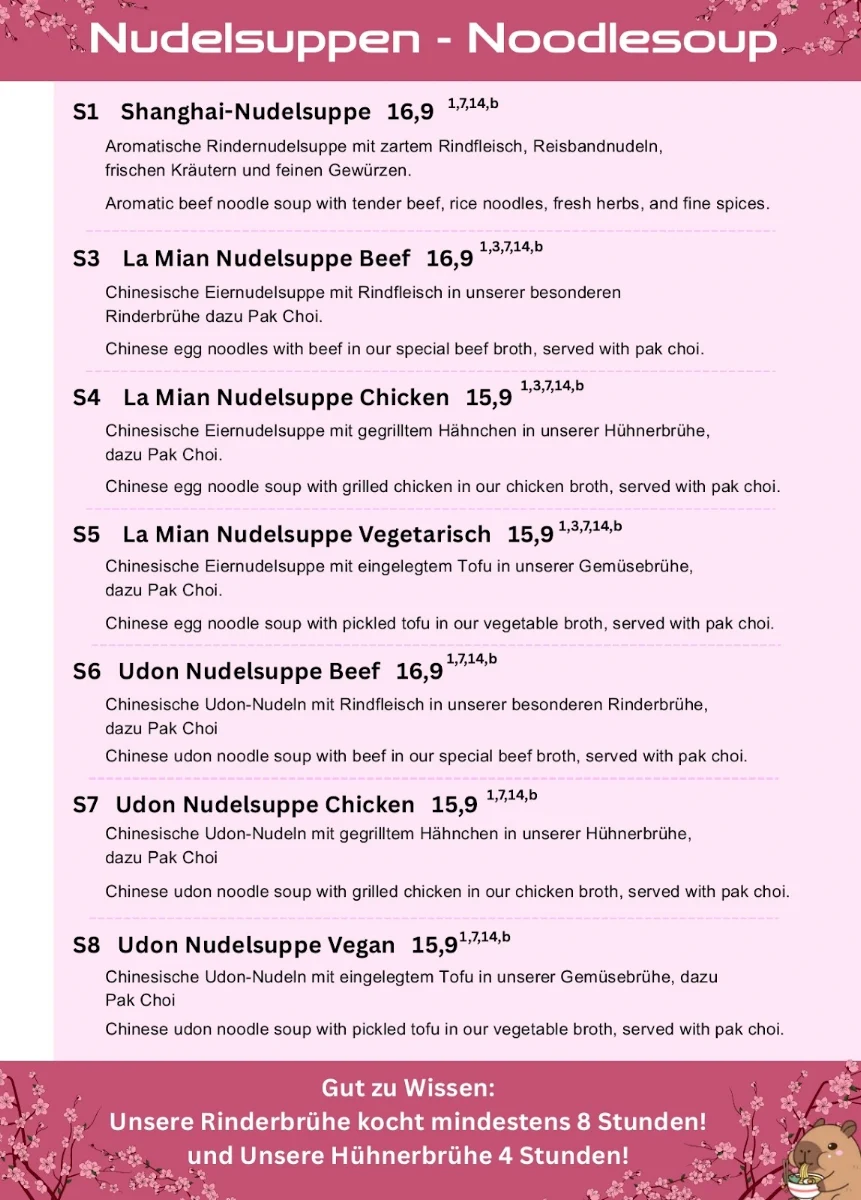 Speisekarte photo 2