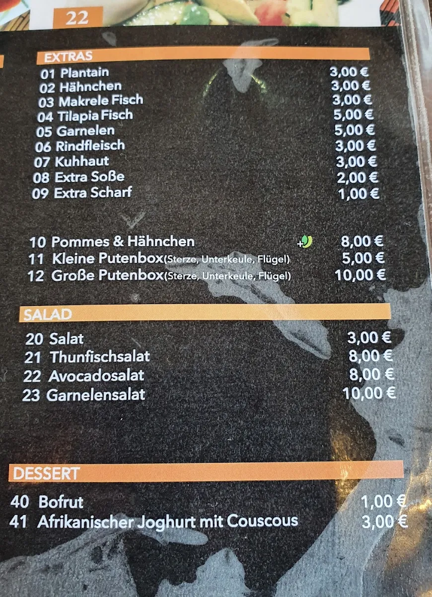 Speisekarte photo 5