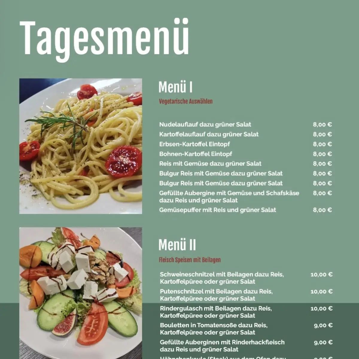 Speisekarte photo 2