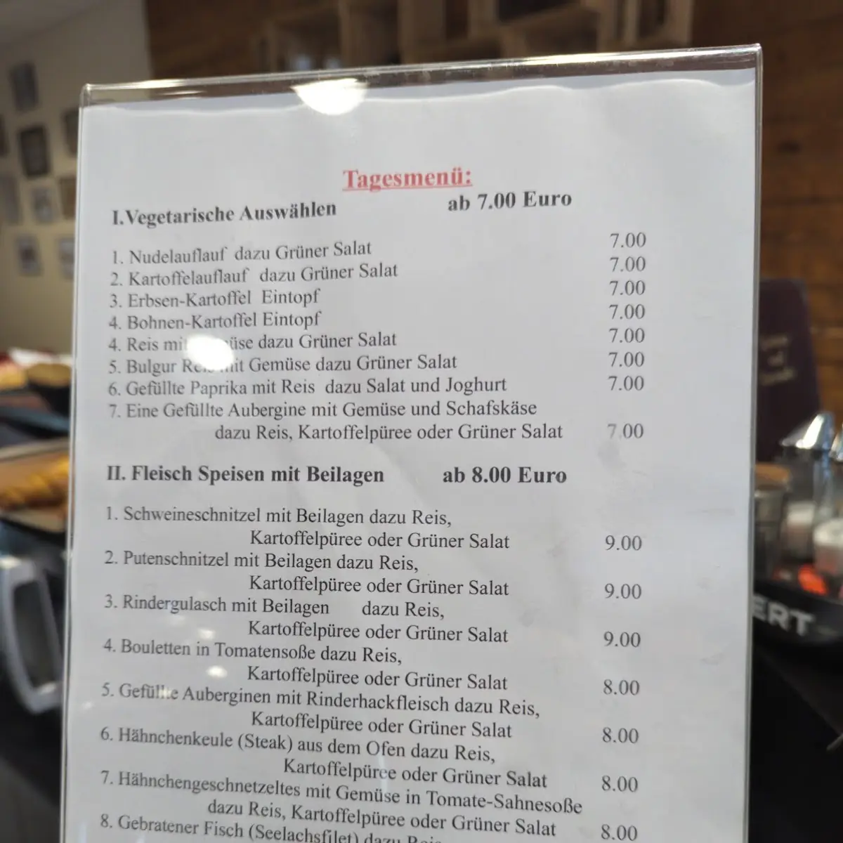 Speisekarte photo 6