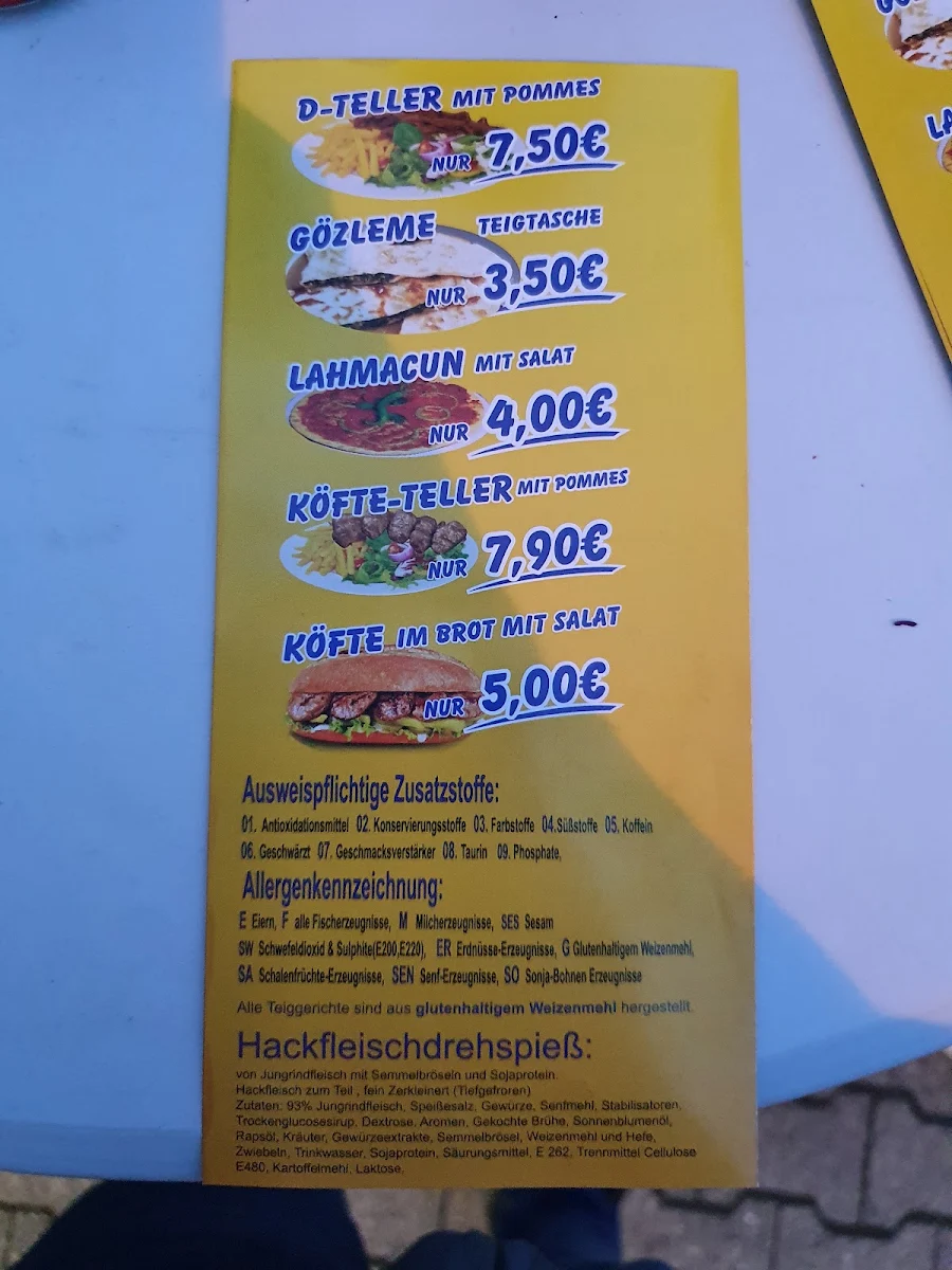 Speisekarte photo 2