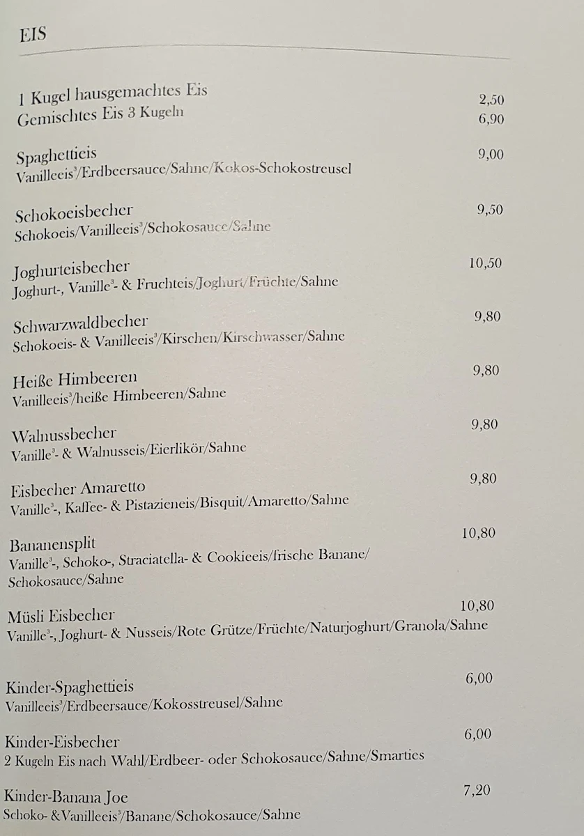 Speisekarte photo 1