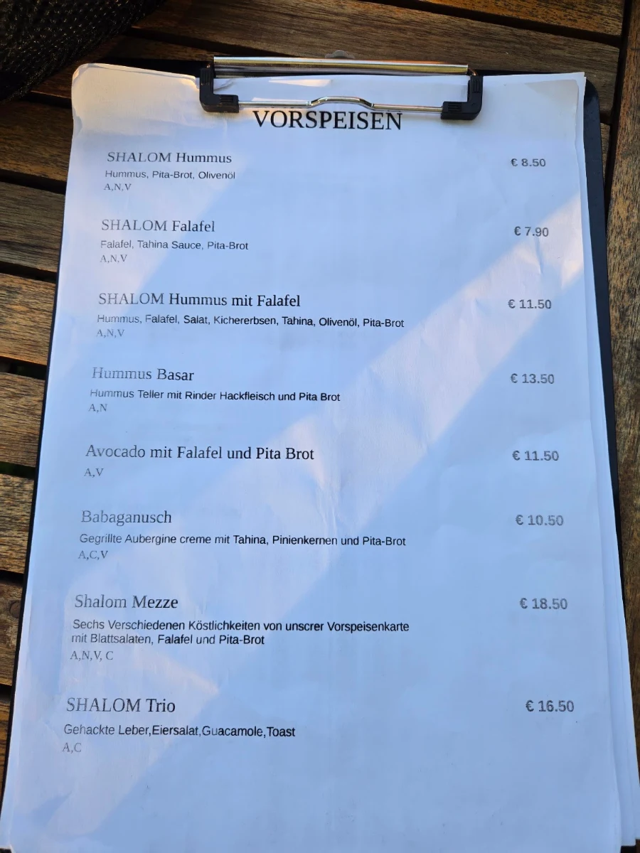 Speisekarte photo 1