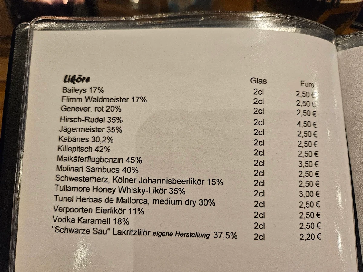 Speisekarte photo 2